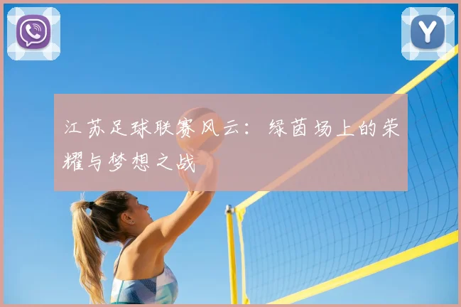 江苏足球联赛风云：绿茵场上的荣耀与梦想之战